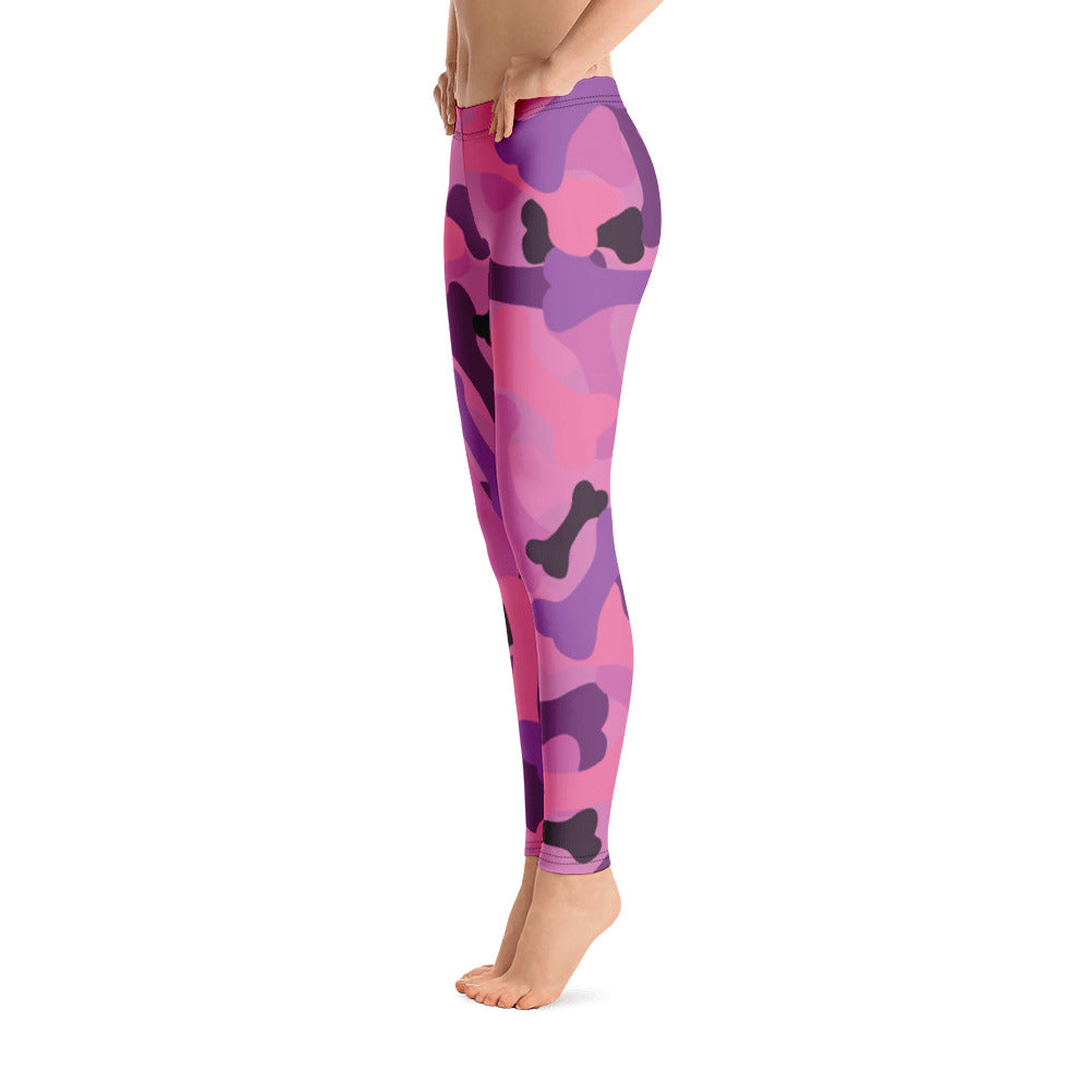 Bone Camo Pink Leggings